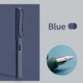 Navy blue fountain pen with EF nib and ink window from the vintage series collection - EF Nib 0.38mm / Retro Blue