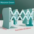 Reggilibri telescopico in metallo verde macaron con supporto a forma di X - Verde Macaron
