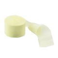 Crepe paper streamer roll in light yellow for party decoration and DIY crafts - Creamy White