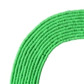 Flache grüne 4mm Polymer-Ton-Scheibenperlen für DIY-Armbänder und Schmuckherstellung - Grün