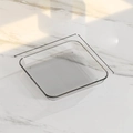 Τετράγωνος διαφανής ακρυλικός δίσκος 15x15cm για σερβίρισμα φρούτων και σνακ - Μικρό / Διαφανές