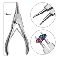 Pinza aprianelli da 14cm in acciaio inossidabile per strumenti da piercing corpo - Pinze di espansione