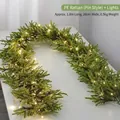 PE Garland Needle Type With Light