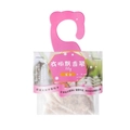 Lily scented wardrobe sachet featuring a pink elephant hanger for closet air freshening - Lily