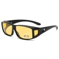 Matte Black Frame Yellow Lens