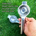 Manual stainless steel lemon squeezer with hand-press design weighing approx 140g - Commercial Large Thickened Lemon Squeezer (Bagged)