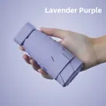 Mini portable folding umbrella in lavender purple finish with ultra light design - Dreamy Purple (Cloth Cover)