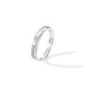 Anillo ajustable de plata 925 con diseño de estrella azul claro y circón brillante - J0368 Modelo Masculino