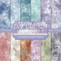 6x6 inch vintage marble scrapbook paper set with 12 unique patterns for DIY crafts - 21041b 24 Sheets