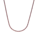 Necklace 3mm Purple