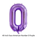 Número 0 Morado