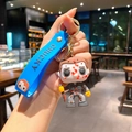 Horror movie Michael Myers figure keychain with blue Chucky silicone strap charm - Masked Killer (B343-1) / Single Piece