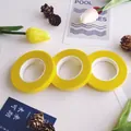 Three rolls of bright yellow floral tape for DIY flower arrangement and paper craft - 12 Yellow