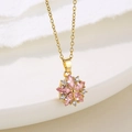 Necklace with O-chain