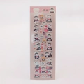 Cute Maid theme cartoon stickers with pink bear and rabbit illustrations for journaling - Maid Rabbit