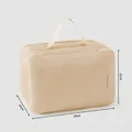 Organisateur de valise de couleur abricot, taille petit 34x22x12cm pour vêtements - Petit / Abricot de Fée