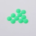 Detail of 12mm green resin cabochons with sparkling druzy texture for DIY jewelry making - 12mm / Green(15)