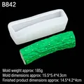 Silicone vegetable mold B842 for cucumber shape mousse cakes and handmade candles - Cucumber B842