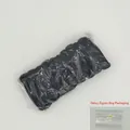 Black high elasticity bow hair tie in a decorative daisy zipper gift bag - 【10Pcs Daisy Zipper Bag】Bowknot Seamless (All Black)