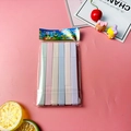 Set of 6 macaron color highlighters with matte barrels in a portable OPP bag package - Bagged Sweet Series (6 Pcs)