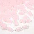 DIY jewelry beads pink frosted cylindrical barrel acrylic loose beads for bracelets - Pink Frosted Cylindrical (50pcs)