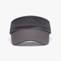 Premium dark gray quick-dry sun visor hat with breathable mesh and extended brim. - Adjustable / Dark Gray