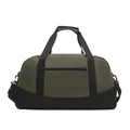 Bolso de viaje verde militar de gran capacidad con correa de hombro desmontable - Verde