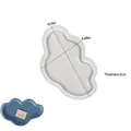 Moule en silicone en forme de nuage pour plateau DIY 27,5x17,5cm épaisseur 2cm - Plateau irrégulier n° 1