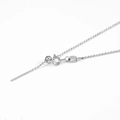 Adjustable S925 sterling silver chain with bead slide and needle tip for DIY pendants - Bead Chain / 1.1mm*45cm / Steel
