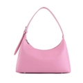 Sac hobo minimaliste rose pour femme avec bandoulière réglable en cuir de qualité - 27*15*8cm / Rose