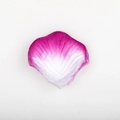 Artificial rose petal in rose red and white gradient for wedding decoration - Purple and White