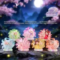 The Wise Fox collection featuring seven colorful stylized nine-tailed fox blind box figurines - -468 Smart Fox Companion Set 6 / Full Box Set
