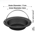 Black Perforated Low-profile