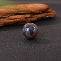 Polished 20mm natural blue stone sphere with brown veins for DIY crystal decor - 20*20mm / Blue Flash Stone
