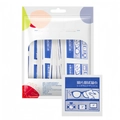 Disposable anti-fog lens wipes in individual packaging for glasses and screens - Cleaning Style / 100 Pcs/Bag