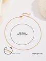 Dettaglio della collana dorata della Vergine Maria con misure 40-45cm e larghezza 1,3mm - Oro (larghezza 1,3 mm)