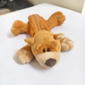 Astuccio per matite a forma di orsetto di peluche marrone con chiusura a zip - Orso Bruno