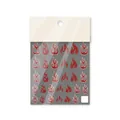 Adesivi per unghie 5D con motivo a fiamma rossa e retro adesivo sottile stile TO-457 - Fiamma Rossa (to 457)