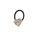 Lavasteen Hart 3.5cm / Zilver