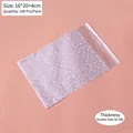 Frosted self-adhesive bag with white dots for cookies, 16x20+4cm, 100 pieces - Frosted White Polka Dot 16*20+4cm (100pcs/Pack)