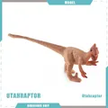 Utahraptor dinosaur model toy in pinkish brown with realistic skin texture detail - Utahraptor (BL-5268)