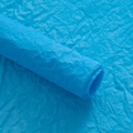 Handmade bright blue stone-texture crinkled paper for gift and floral packaging - Xuenai Paper [salt Lake] 53*53cm/5 Sheets; See Options (wholesale Price For Whole Boxes Is Better)
