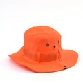 Outdoor sun protection boonie hat in bright orange with wide brim for fishing - Fluorescent Orange