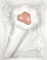 Peigne de massage patte de chat rose pour le toilettage sous emballage - Style Patte de Chat (Sac OPP) / Blanc/Rose