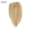 Honey Blonde en Bleach Blonde haarextensie met clip voor volumineuze paardenstaart - Honingblond / Bleekblond