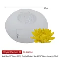 Chrysanthemum flower silicone mold for DIY soap and resin candles, 97x35mm size - Chrysanthemum ZW-184