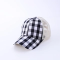 One Size Black and White Grid