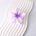 8cm Electroplated White Base With Purple Standard