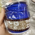 Dark blue nylon cord for DIY jewelry braiding, high-quality spool for handmade bracelets - 1.0MM A-Line Large Roll / Dark Blue