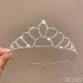 Sparkling rhinestone heart tiara for kids and brides with 11.5cm sizing details - 26# Cloud Headband (11.5cm)